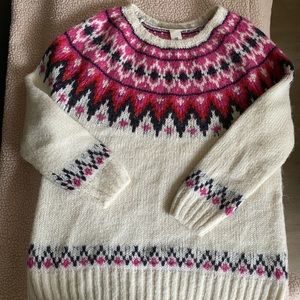 Wool, fuzzy sweater. EUC